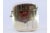 Metal Guilloche Silver Matchbox with Bands at the Top Surrounding a Monogram Card For Sale - Image 7 of 8