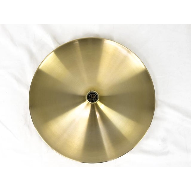 Gold Space Age Brass Wall Sconce from Honsel, 1960s For Sale - Image 8 of 10