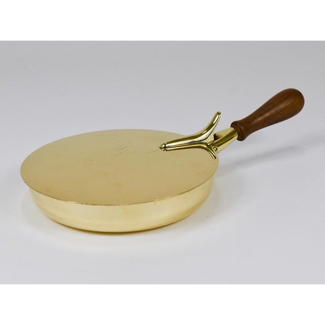 Butler Brass Ashtray with Lid and Handle attributed to Carl Auböck, Vienna, 1950s For Sale - Image 13 of 18