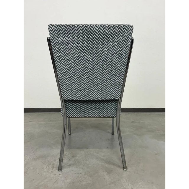 Mid-Century Modern Tubular Steel Chair by Jozsef Peresztegi, 1970s For Sale - Image 9 of 11