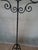 Floor Candlestick in Wrought Iron For Sale - Image 6 of 14