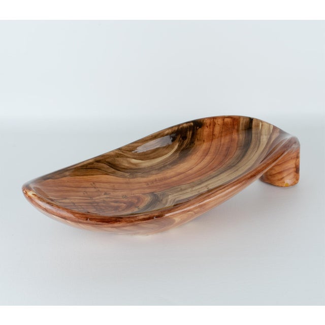 This exceptional Mid-Century modernist ceramic bowl or centerpiece was designed in Marseille by the earthenware factory...