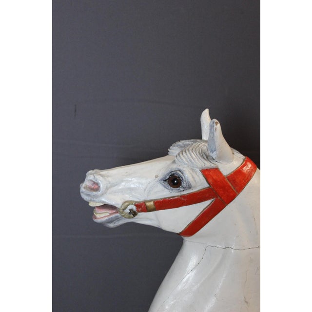 German Artist, Carving Carousel Horse, 1900, Wood For Sale - Image 5 of 17