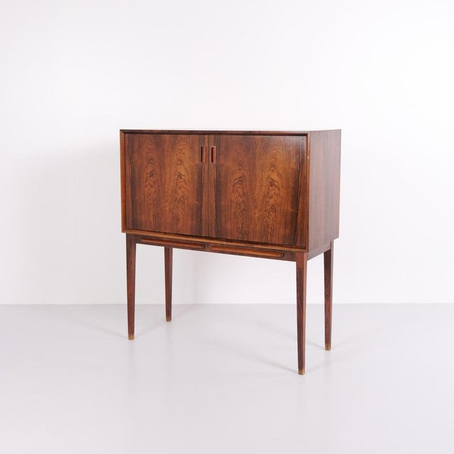 Vintage Danish Cabinet in Rosewood from Bornholm Furniture Factory, 1960s For Sale - Image 3 of 13