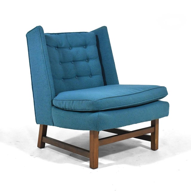 Edward Wormley Lounge Chairs by Dunbar (Pair) For Sale In Chicago - Image 6 of 10
