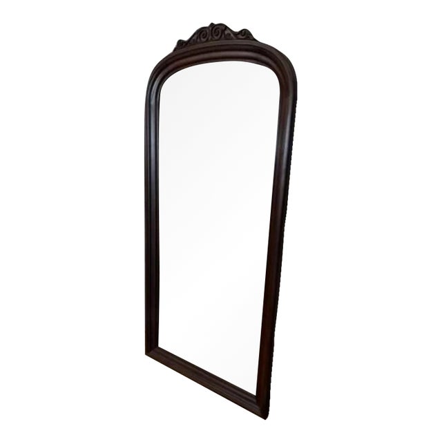 Pennsylvania House Grand Full-Length Mirror: 37x80 Vintage Chinoiserie Grandeur For Sale
