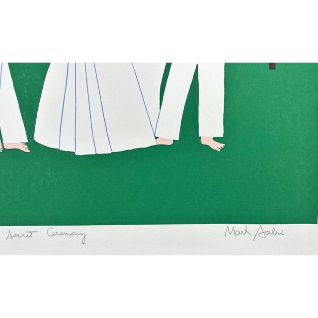 Artist: Mark Sabin Title: Secret Ceremony Medium: Screenprint Signed: Hand Signed Edition: Edition of 250 Measurements:...
