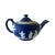 Wedgwood Antique Cobalt Blue Jasperware Wedgwood Teapot With Kintsugi Repair For Sale - Image 4 of 11