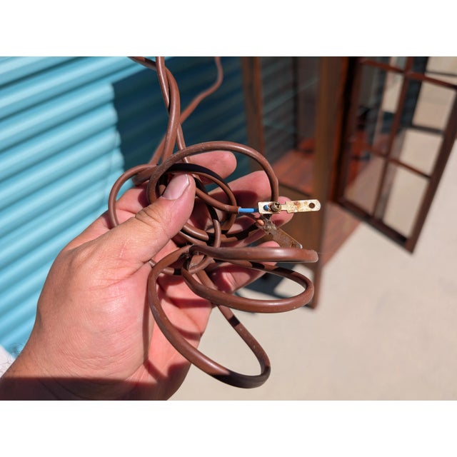 Bruksbo Mid Century Modern Rosewood Display Vitrine Cabinet by Bruksbo, Norway, C1960s For Sale - Image 4 of 16