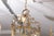 1930s French Gilt Lantern With Sunburst Etched Panels For Sale In Atlanta - Image 6 of 11
