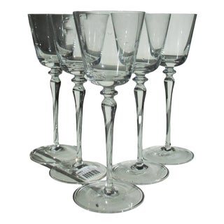 Murano Crystal Glasses by Carlo Moretti, Set of 12 For Sale