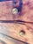 Brown Vintage Serpentine Chest of Drawers For Sale - Image 8 of 8