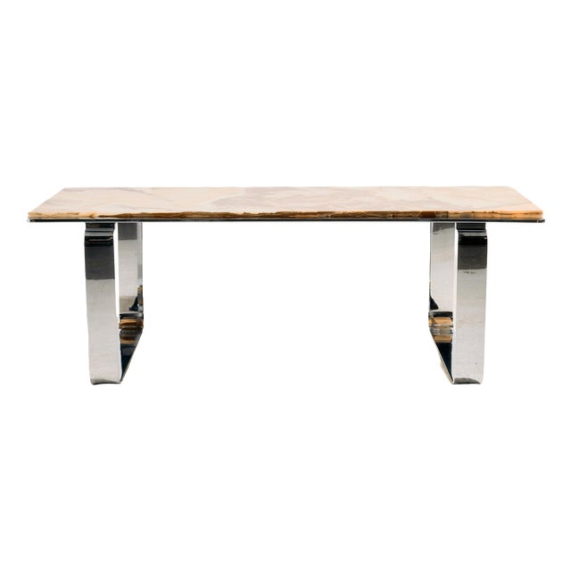 Vintage Marble Coffee Table, 1970s For Sale