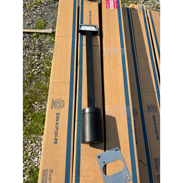 2020s Lumière Eon 303-A1 Led Bollard Lights – 24” Black Architectural Pathway Lighting (30 Available) For Sale - Image 5 of 8