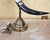Vintage Faux Horn & Brass Table Lamp – Hollywood Regency For Sale - Image 16 of 18