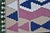 Rustic 1980s Rustic Blue Flamestich Kilim For Sale - Image 3 of 7