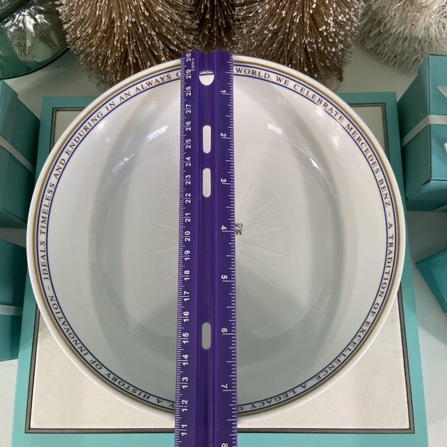 Tiffany Mercedes Benz Porcelain Bowl Commemorative - Made in Japan For Sale - Image 11 of 14