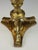 18th-Century Italian Neoclassical Giltwood & Polychrome Candlestick Standing at an impressive 67 cm, this candlestick...