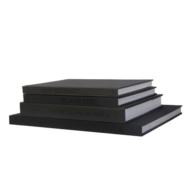 Modern Charcoal ColorStak, S/4. Features a blend of four authentic hardback books published 1990-Present all displayed in...