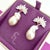 Platinum Diamond, Ruby and Baroque Pearl Platinum Drop Earrings - Fei Liu, Pair For Sale - Image 8 of 9