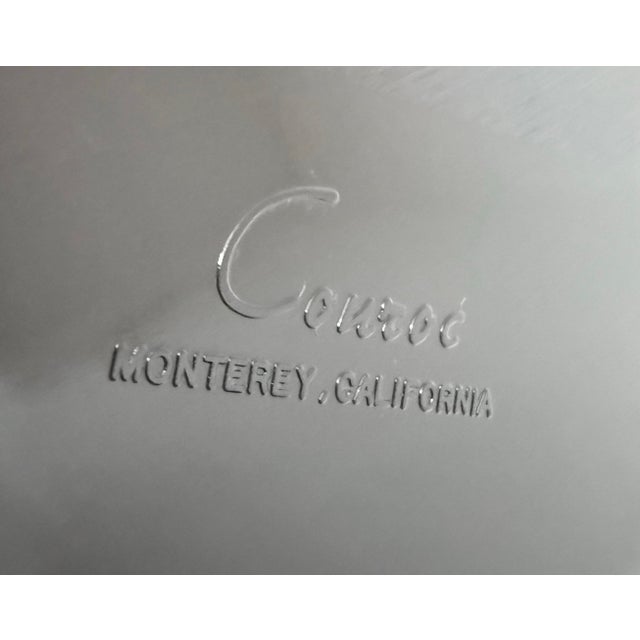 Ebony Rare Classic Vintage Mid-Century Modern Couroc of Monterey, Ca ‘Ducks Unlimited’ Tray Designed by Larry Toschik With 5 Varieties of Coastal Ducks For Sale - Image 8 of 12