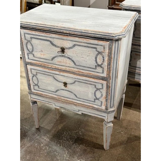 Traditional Pair of German Neo-Classical Side Tables For Sale - Image 3 of 7