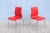 Red Italian Modern Marco Maran for Maxdesign Ricciolina Dining Chairs - Set of 8 For Sale - Image 8 of 13