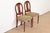 Bevan Funnell Ltd. Hepplewhite Carved Mahogany Side Chairs or Dining Chairs by Bevan Funnell, Pair For Sale - Image 4 of 14