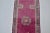 Anatolian Turkish Pink Wool Runner Rug For Sale - Image 6 of 11