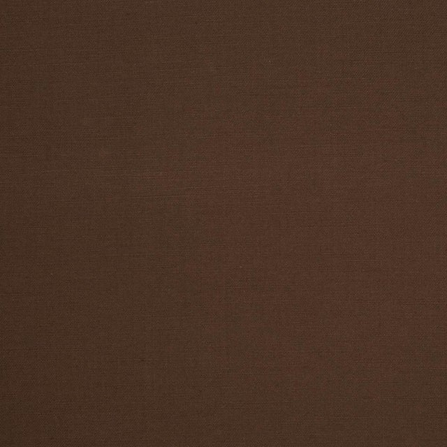Transitional SAMPLE - Schumacher X Mark D. Sikes Judy Texture Fabric In Brown For Sale - Image 3 of 3