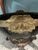 Bronze Vintage Rococo Bronze-Patinated Jardinière / Centerpiece For Sale - Image 8 of 10