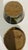 These items are signed vintage studio pottery bowls featuring a dark brown glaze with variegated tones. It is designed for...