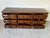English 1970 Henredon Traditional English Brutalist Style Folio Nine-Drawer Triple Dresser For Sale - Image 3 of 17