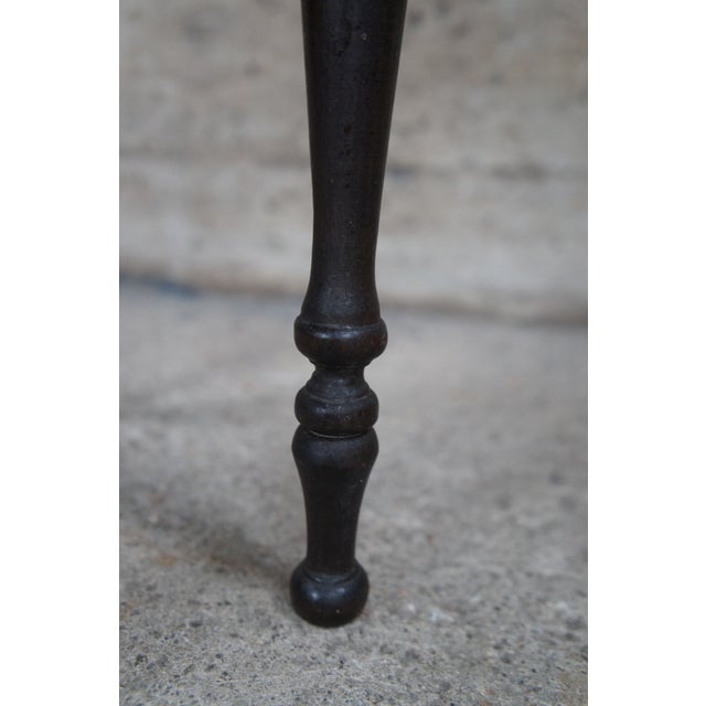 Antique Early 20th Century h.t. Cushman Petite Smoking Stand Humidor Ashtray For Sale - Image 12 of 12