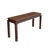 Chinese Chinoiserie Brown Finished Grass Cloth Altar Foyer Side Console Table For Sale - Image 4 of 10