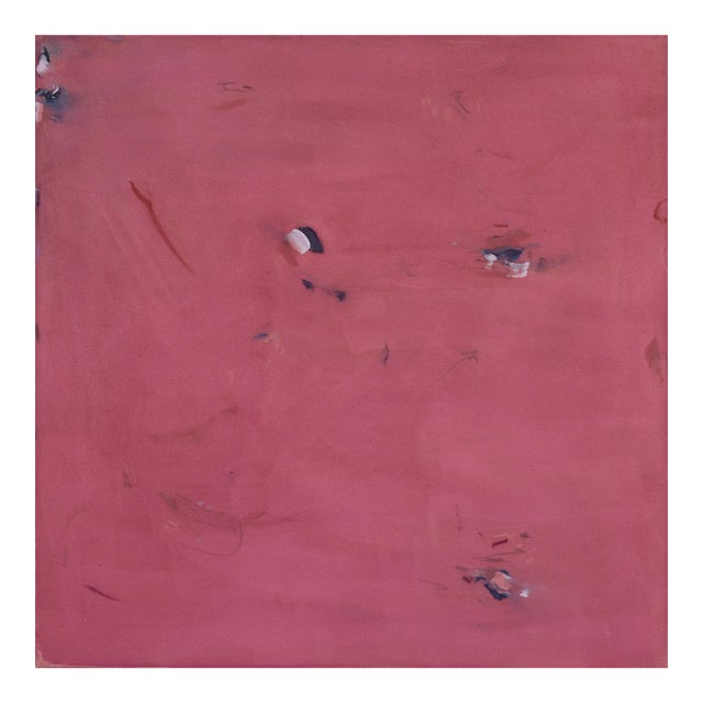 Hot Summer - Contemporary Vibrant Abstract Textural Painting on Canvas Original Artwork by Taylour Martin For Sale