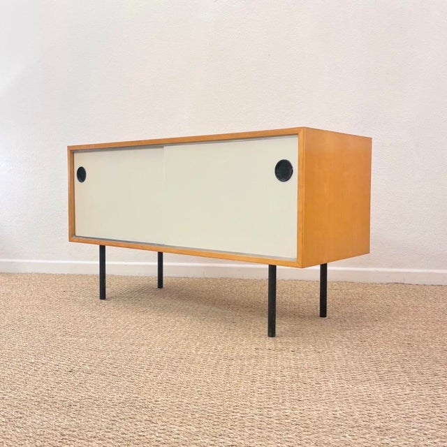 Tan Vintage Maple Sideboards from Thut Möbel, 1950s, Set of 2 For Sale - Image 8 of 16