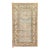 1920s Blue Orange Traditional Persian Malayer Rug - 2'5" x 4'7" For Sale