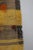 Striped Yellow Turkish Kilim With Tulu Details 6'8'' X 7'5'' For Sale - Image 10 of 13