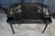 Vintage Black Lacquer Chinoiserie Carlton House Neoclassical Writing Desk For Sale - Image 10 of 17