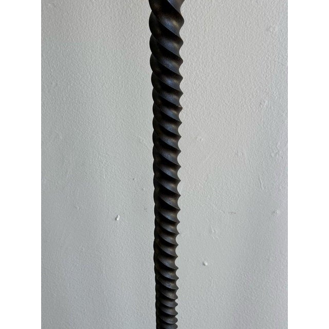 Set of Five Spanish Wrought Iron Sconces For Sale - Image 11 of 12