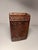 Antique Kuba Wooden Container DRC Congo African Tribal Geometric Carving For Sale - Image 4 of 9