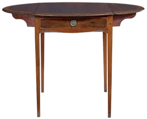 19th Century Late Regency Mahogany Pembroke Table, 1825