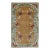 Rug & Kilim’s Chinese Art Deco Style Rug in Brown With Colorful Floral Patterns For Sale