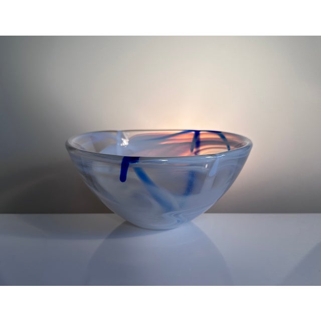 Early Edition Contrast Series Bowls in Mouth-Blown Art Glass by Anna Ehrner for Kosta Boda, Sweden, 2005, Set of 3 For Sale - Image 7 of 18