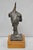 Brutalist Vintage Elbert Weinberg "Scroll" Bronze Brutalist Abstract Sculpture Figure For Sale - Image 3 of 15