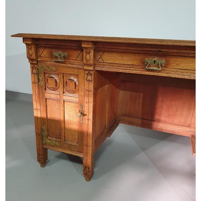 Art & Craft Desk, Early 1920s For Sale - Image 10 of 15