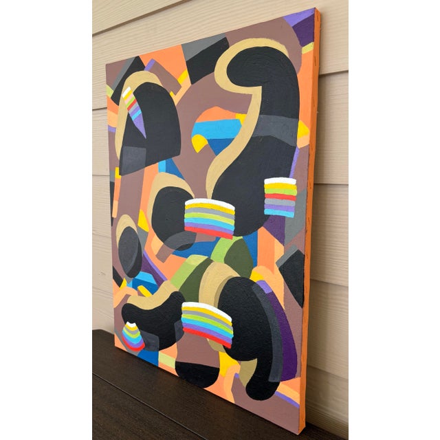 David Mac Innes Light•Color• Pattern 2003 #68 Painting on Canvas Original For Sale - Image 4 of 8