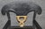 1960s Set 4 Regency Style Ebonized and Gilt Fantastic Armchairs For Sale - Image 5 of 7