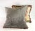 Dark Pink Thibaut Peony Garden Hand Printed Tasseled Linen Pillows/a Pair For Sale - Image 8 of 9